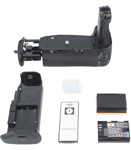 Amazon.com : Aputure Battery Vertical Grip BG-E9 for Canon EOS 60D