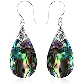 Women's Earrings 925 Sterling Silver - Beach Boho Unique Costume Jewelry Anniversary Birthday Christmas Gifts