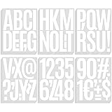 240 PCS Letter Stickers Large Mailbox Numbers and