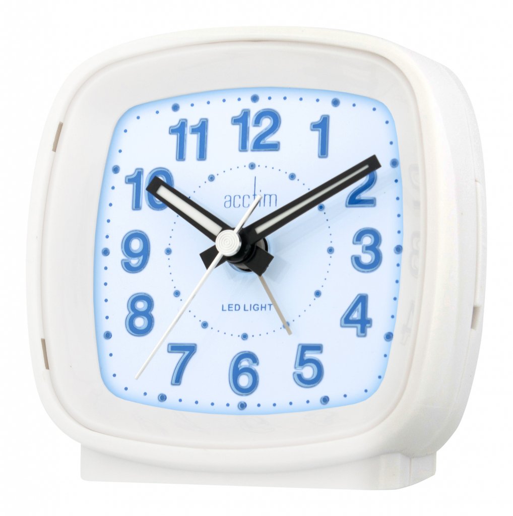 Acctim Lumilight Crescendo Alarm Clock With Blue Backlit Numbers
