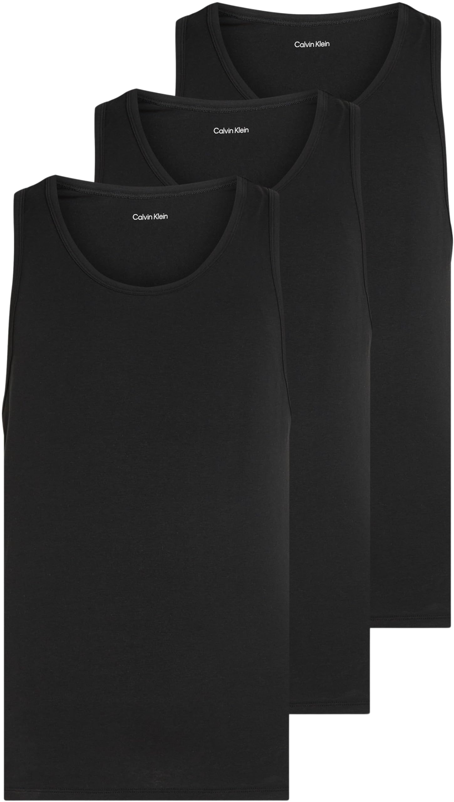 Calvin Klein Herren 3er Pack Tank Tops aus Baumwolle