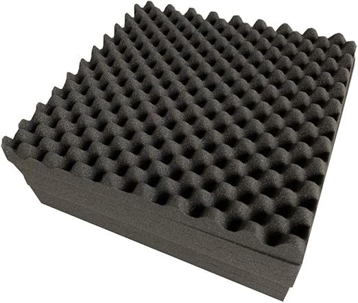 Amazon Co Jp タンスのゲン 国産 吸音材 大判 幅50 50 5枚セット 厚み5 防音材 難燃 ウレタンフォーム 部屋 壁 スタジオ 楽器 ブラック 00 ホーム キッチン