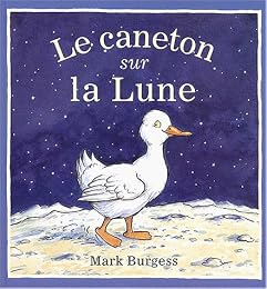 Le  caneton sur la lune