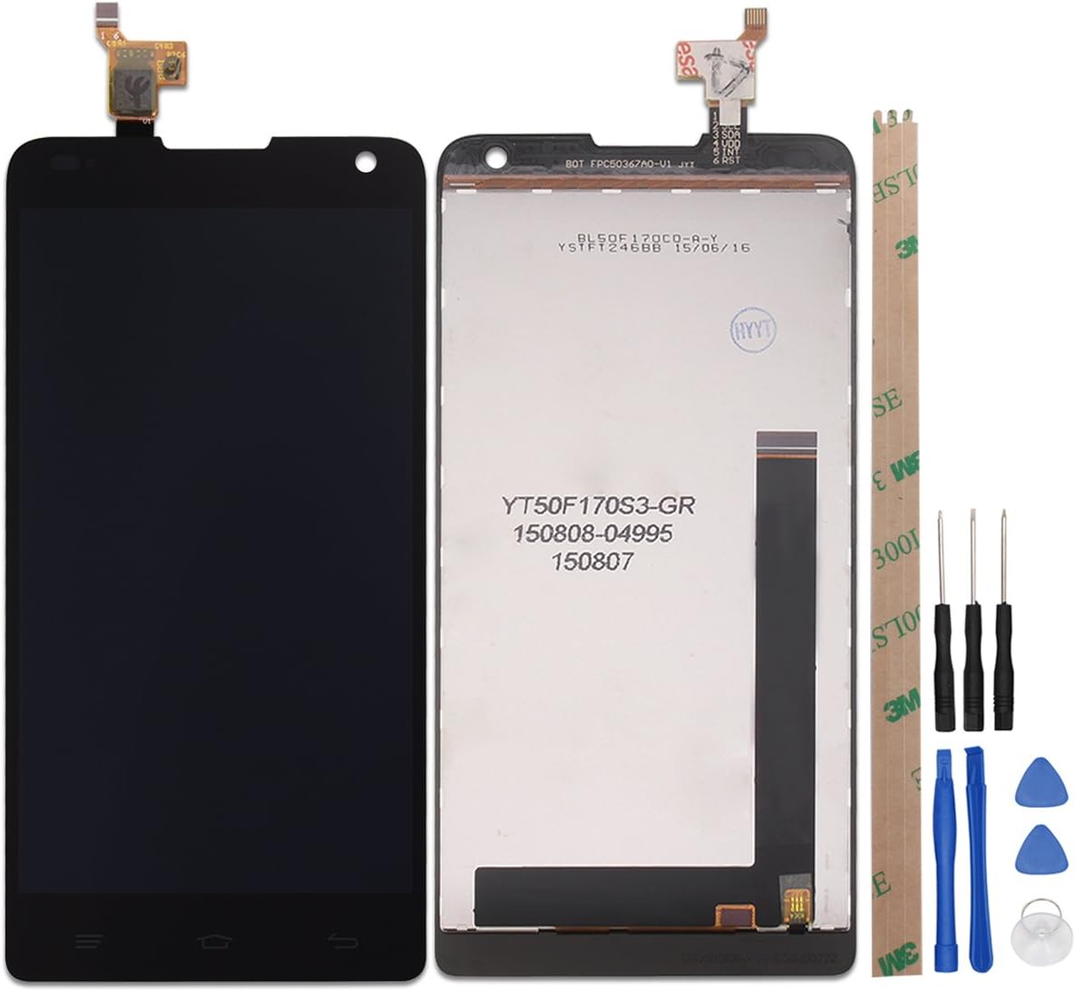 ocolor PSP 7501 + Touch Digitizer + LCD Display for Broken Screen Replacement Prestigio black