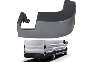 Left Driver Rear Bumper Side End Cap Cover FO1104137 Replacement for Transit T150 T250 T350 2015-2019