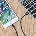 iPhone Charger,ASINC Lightning Charging Cables 5Pack 3FT 3FT 6FT 6FT 10FT to USB Syncing Data and Nylon Braided Cord Charger for iPhone X/8/8Plus/7/7Plus/6/6Plus/6s/6sPlus/5/5s/5c/SE and more (Black)