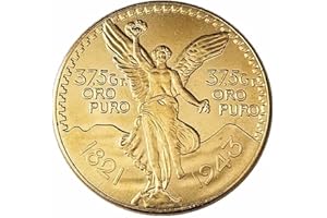 YIQILAFADA 1943 Centenario Mexican 50 Pesos Mexican Ancient Coin Collection