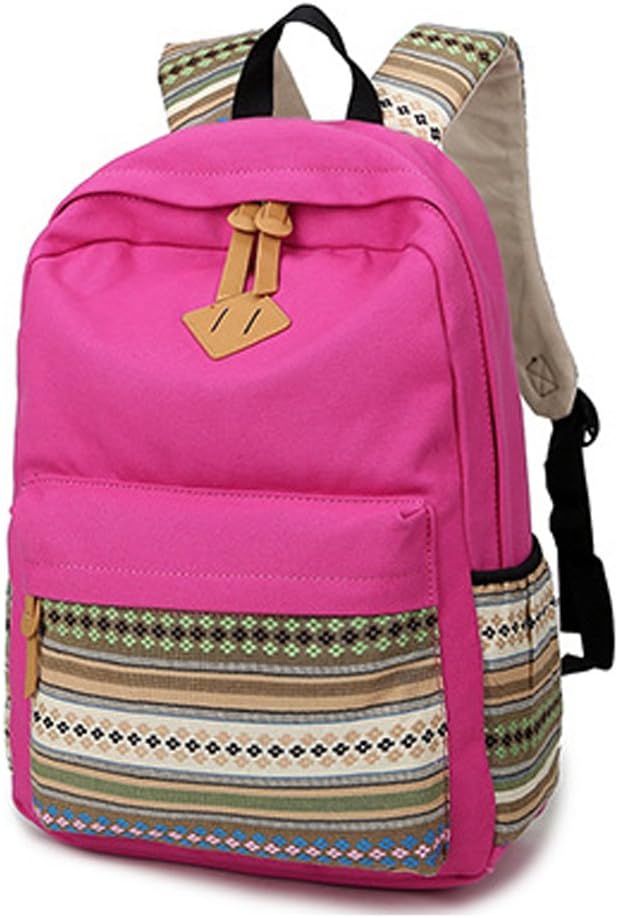 DACHMA Causal Style Lightweight Canvas Laptop Bag/Cute backpacks/ Shoulder Bag/ School Backpack/ Travel Bag