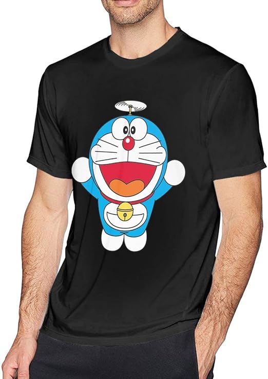 Amazon.com: GEORBUR Customized Cartoon Doraemon T Shirts for Man: Clothing