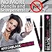 FUCHSIA Line Eyeliner Liquid Smudge Proof Makeup Pen - Premium Formula - Pitch Black