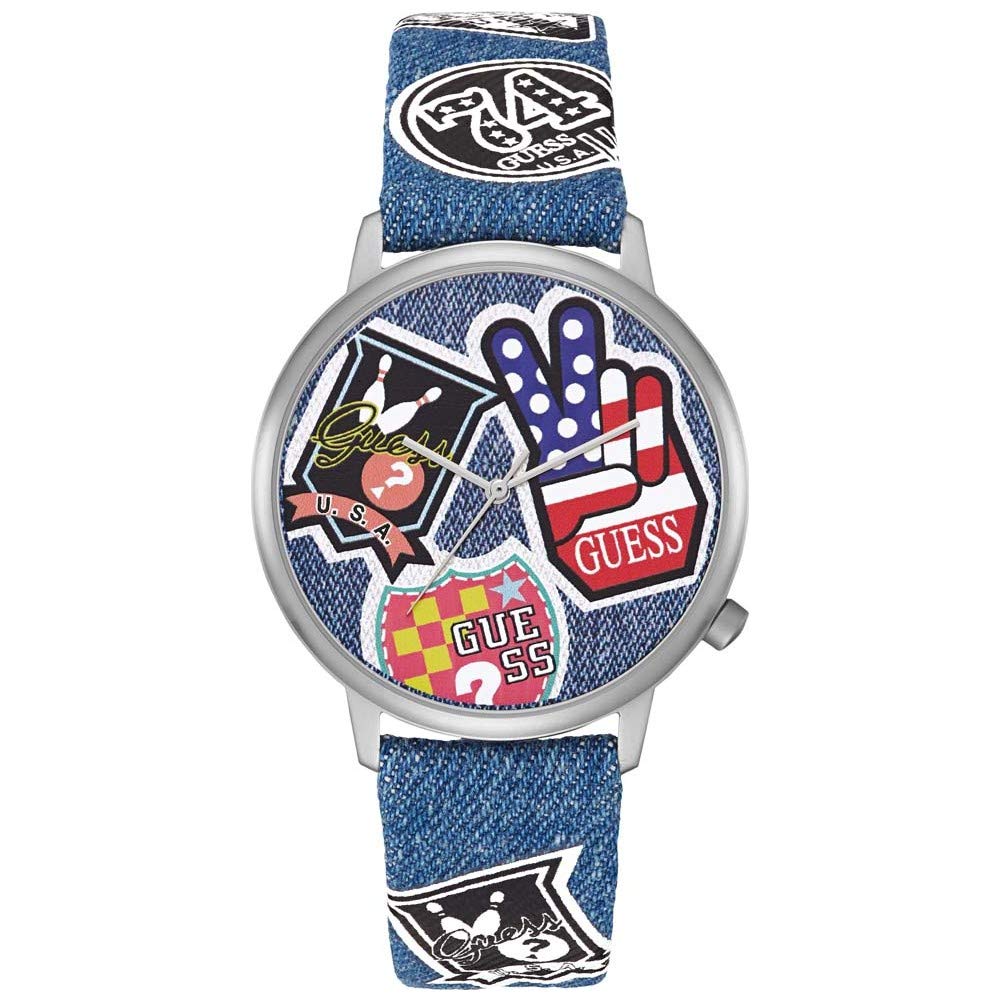 GUESS Unisex Watch V1004M1, Multicolored, Strap