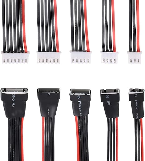 5 Pieces Jst Xh 2s 3s 4s 5s 6s Lipo Battery Balance Charger Extension Cable Balance Charging Extension Cable Cable Adapter For Rc Drone Quadcopter And Multi Rotor Amazon De Kuche Haushalt