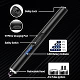 LcFun Electric Candle Lighter USB C Rechargeable Long Reach Windproof Plasma Arc view 4