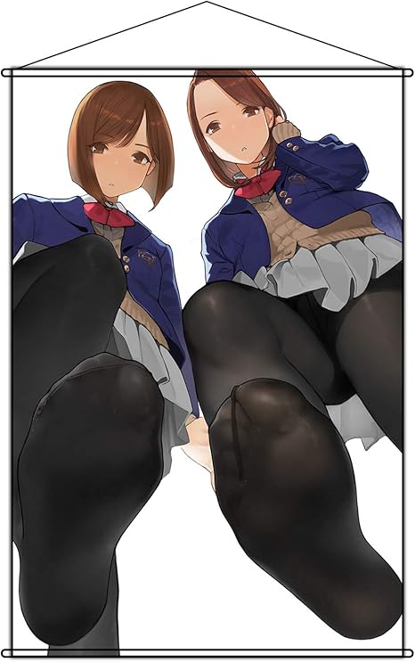 Amazon Libby タペストリー みるタイツ Miru Tights ポスター 掛ける絵 巻物 軸物 アニメ おしゃれ 萌え 90cmx60cm アニメ 萌えグッズ 通販