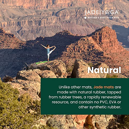 JadeYoga Travel Yoga Mat Women & Men's Portable & Lightweight Travel