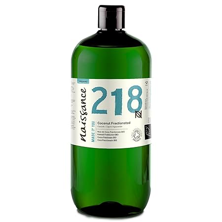 Naissance Kokosöl, fraktioniert 1 liter (1000ml) BIO zertifiziert 100% rein