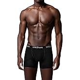 Ocean Blues Soft Breathable Men's Boxer Briefs Pack(4) Tagless Men's Underwear,Comfortable Choice for Daily Wear