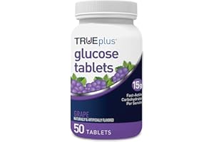 TRUEplus® Glucose Tablets, Grape Flavor - 50ct Bottle