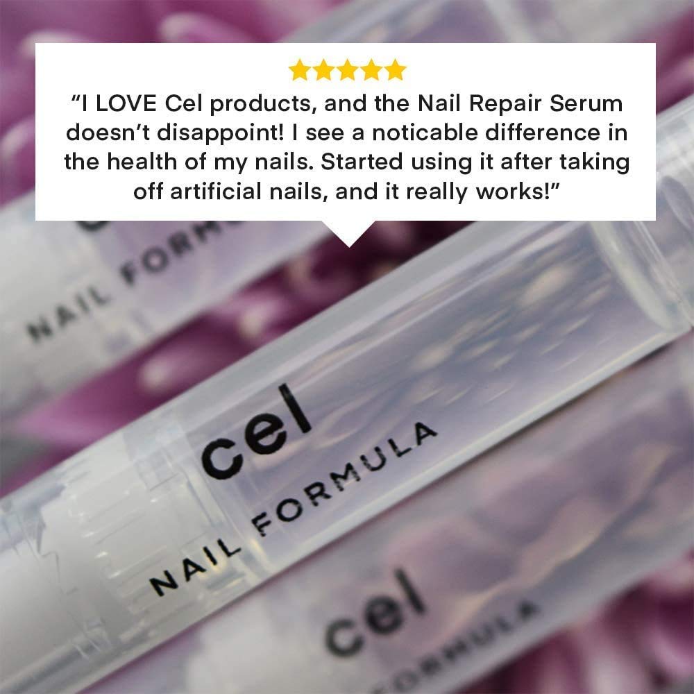 Cel MD Cuticle Oil Pen Nail Strengthener Repair Serum – Nail Repair For Damaged Nails – Helps Repair & Nourish Cracked Nails and Rigid Dry Cuticles - Set of 2: Beauty