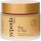 Yepoda The C-Tox, Detoxifying Mud mask with Vitamin C, Deeply Cleanses & Brightens the Skin, Vegan Korean Mud Mask for All Skin Types. 2.82 OZ. (80 g)