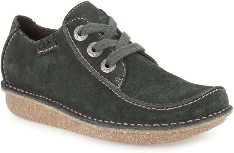 clarks funny dream dark green