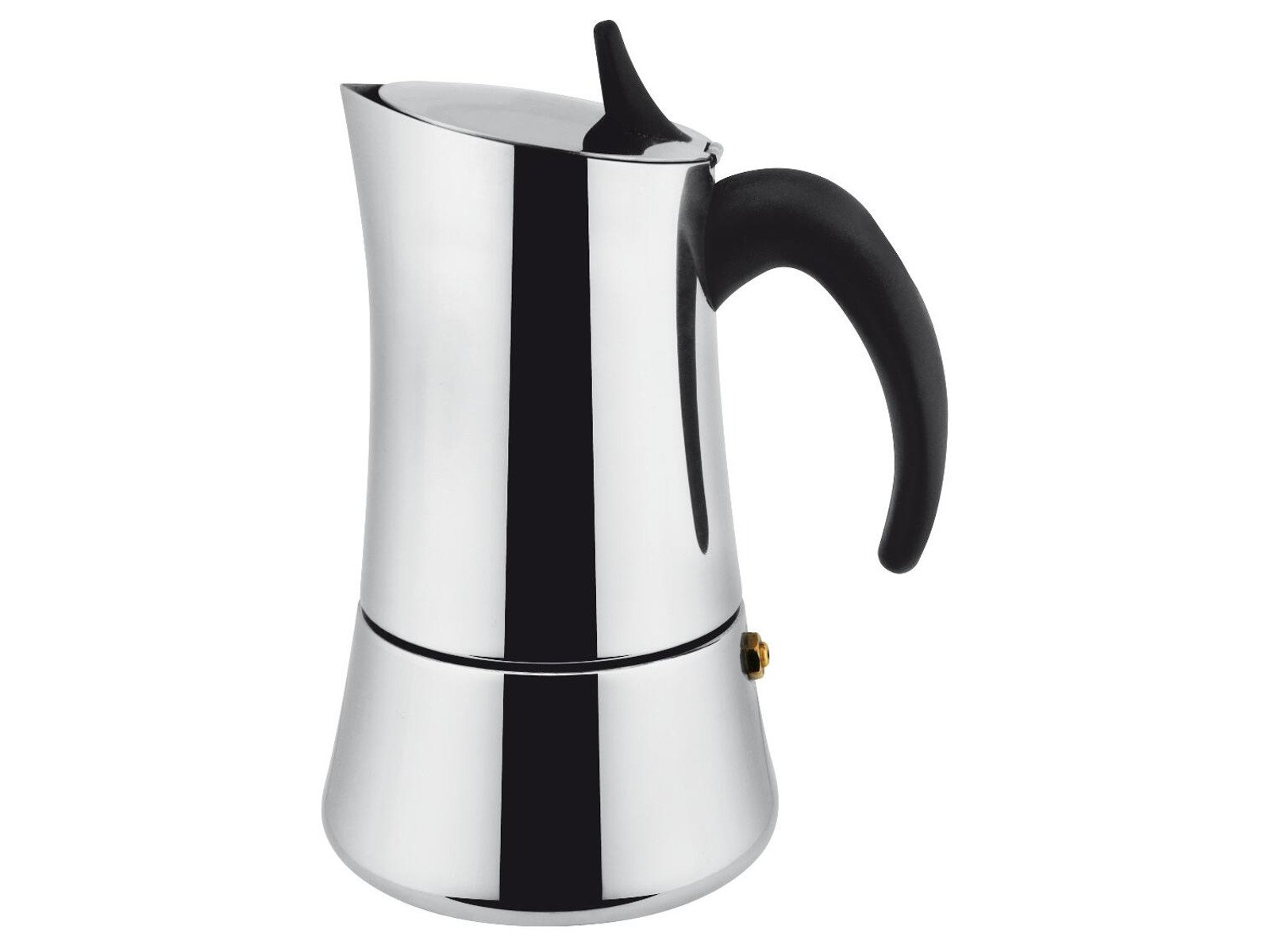 ILSA Elly Cafetiere, Steel, Silver, 12 Units