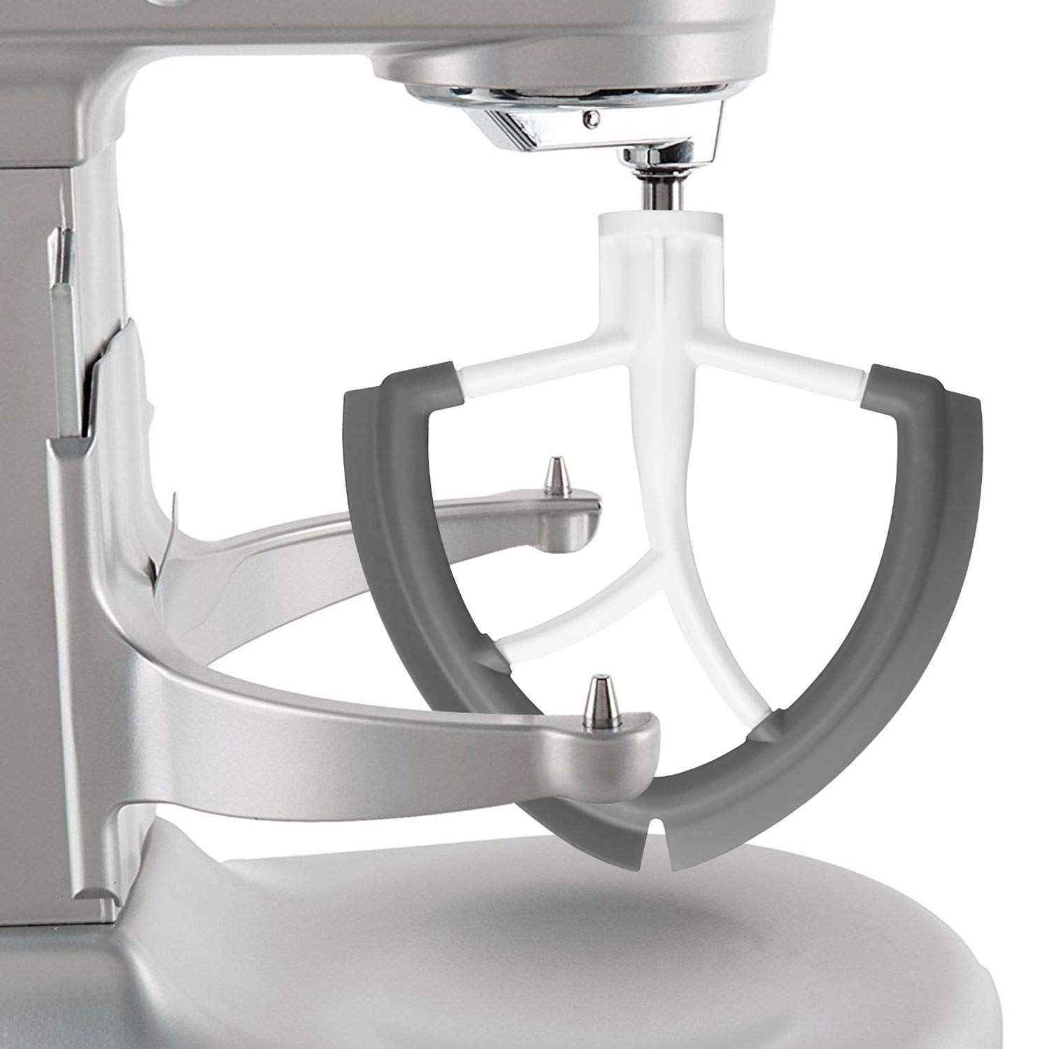 Aikeec Flex Edge Battitore per KitchenAid 5.5 e 6 Quart Tilt Head Stand