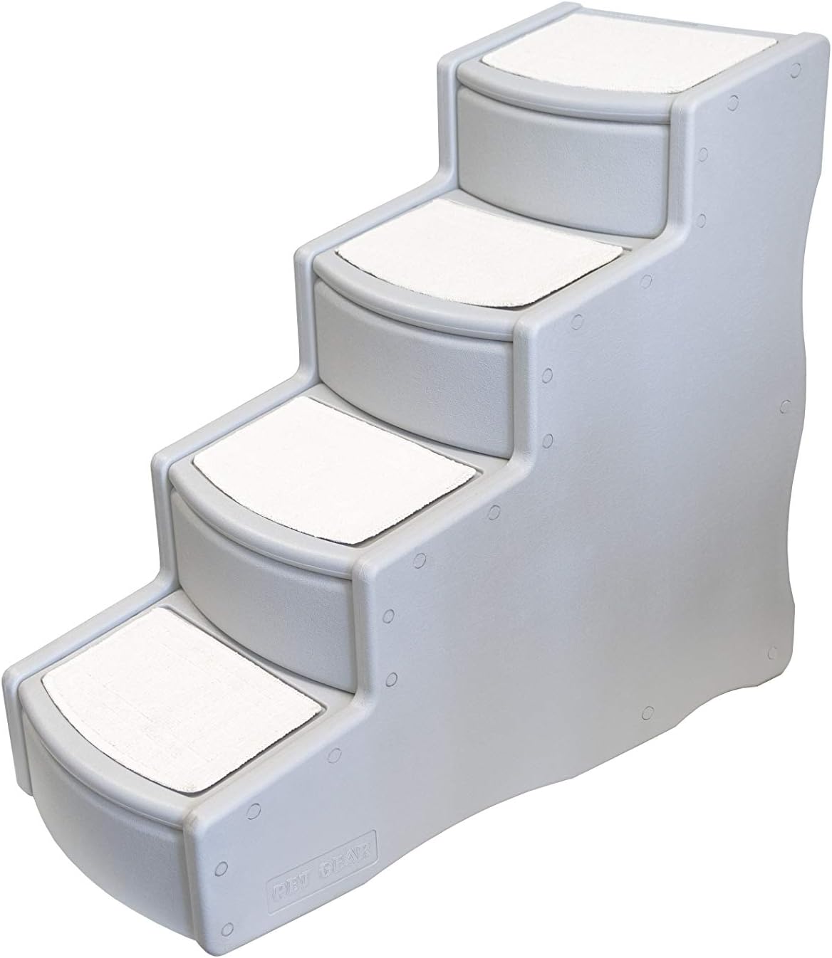 Pet Gear Easy Step IV Pet Stairs, 4-step/for cats and dogs up to 150-pounds, Chocolate : Pet Supplies