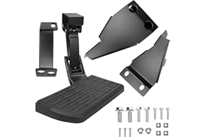 FEXON 75328-01A Truck Rear Bed Step Compatible with 21-23 Ford F150 (Excludes Dual Exhaust) Retractable Bumper Bedstep OEM Re