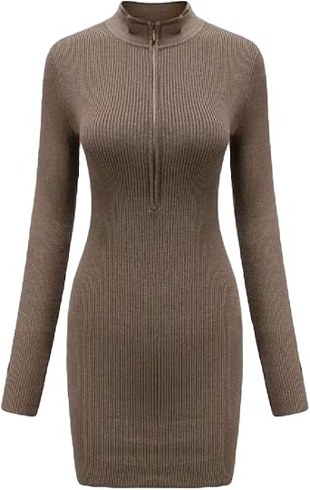 mid length sweater dress