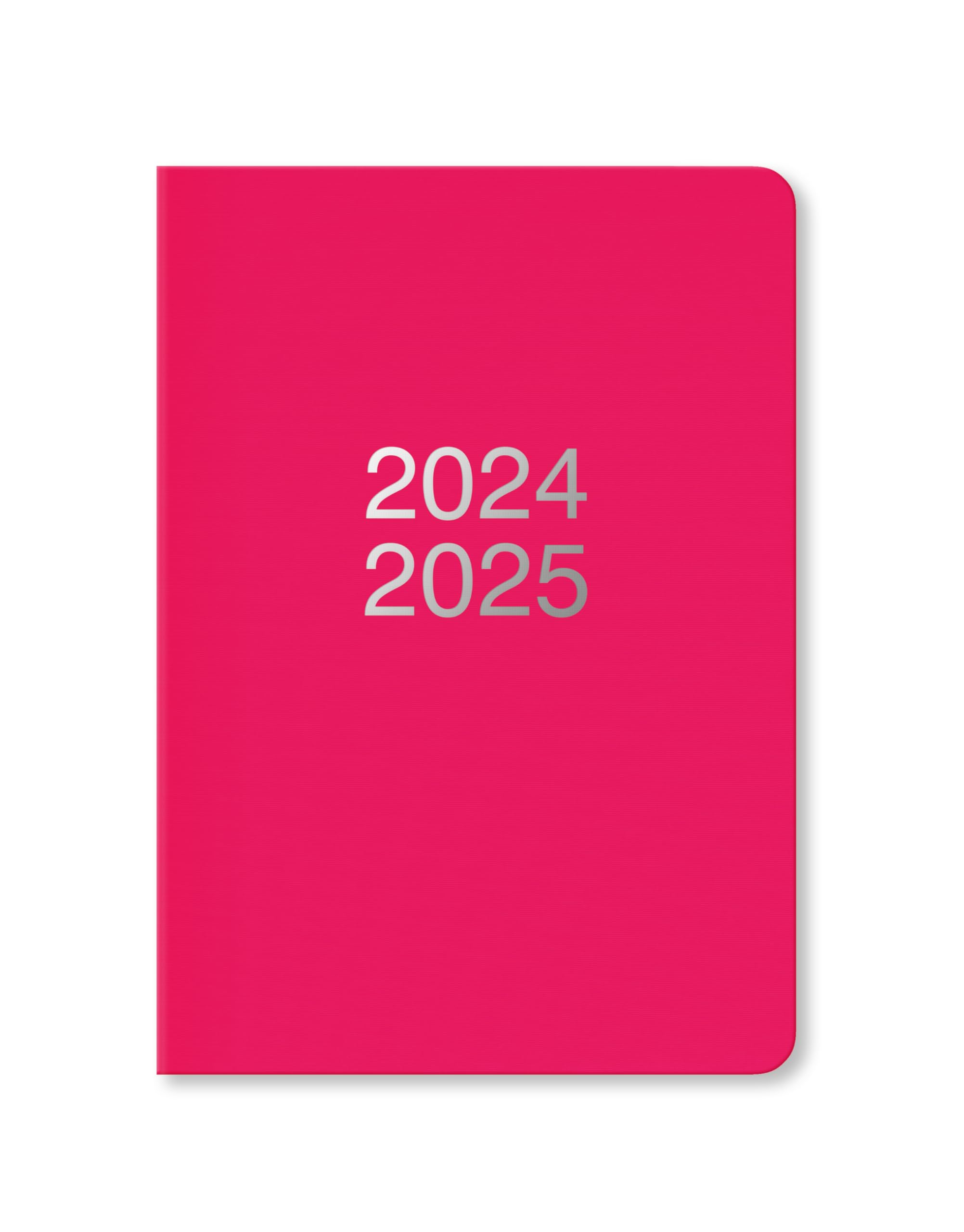 Letts of London Dazzle A5 academic 2024/2025 week to view diary - pink