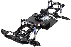 INJORA Assembled Frame Chassis for 1/10 RC Crawler Car SCX10 SCX10 II 90046 90047 (Without Wheels)