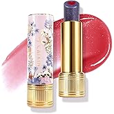 Tinted Lip Balm with Colorful Serum Core, CATKIN Cute 2-in-1 Red Lip Balm Gloss, Moisturizing with Jojoba Oil Hyaluronic acid, Citrus Tea Flavor, Trendy Lip Care for Women & Girls - C01 Red