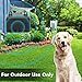 Openuye Sonic Dog Bark Control Devices Outdoor Super Ultrasonic Anti Dog Bark Controller, Ultrasonic Training Dog devices, Bark Stop Repeller, Lovely Silence Dog Training Control Repeller