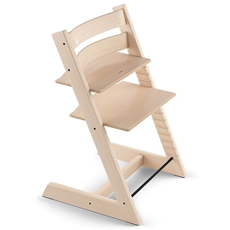 kids wooden high chair