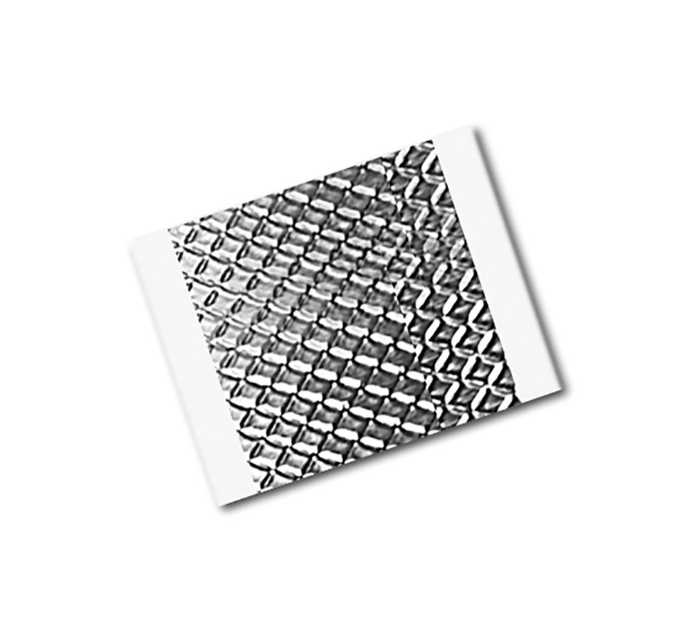 TapeCase 1267 1.5"SQ-100 Silver Embossed Aluminium Foil Tape-Converted from 3M, 0.0083" Thick, 1.5" Length, 1.5" Width (Pack of 100)