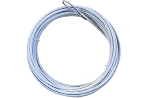 QSTDGVPW Tennis Net Cable Tie, Reliable Rainproof Chalk Line, 45.3 Feet Professional Volleyball Net Steel Cable Steel Wire