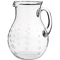 Mikasa Cheers Glass Beverage Pitcher, 3.25-Quart