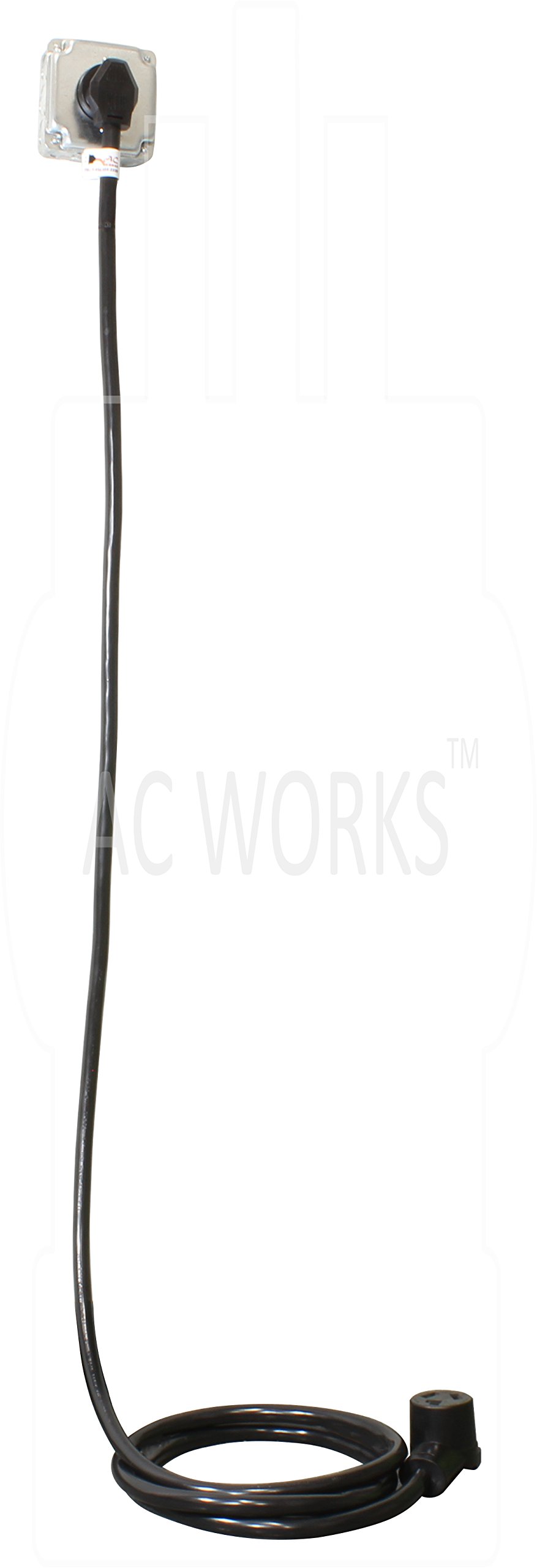 AC WORKS 30Amp Dryer Extension Cord (25FT 3Prong Dryer) eBay