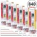 AUSTOR 840 Pieces Preformed Breadboard Jumper Wire Kit 14 Lengths Assorted Jumper Wire for Breadboard Prototyping Solder Circuits primary