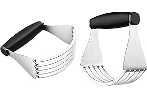 Baking Dough Blender, Heavy Duty Dough Cutting Tool, Stainless Steel Pastry Cutting Tool, Blade Sharp and Strong, Pastry Blen