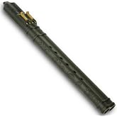 BAFlute Native American Style Drone Flute, 432hz Double Chamber Drone Flute, 3D Printed, Black, Key of A