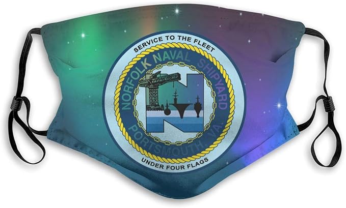 Amazon Com Xiaotang Norfolk Naval Shipyard Portsmouth Va Adult Kids Reusable Dust Mask With Filter Breathable Safety Dust Face Mask Sports Outdoors