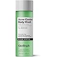 Geologie Acne Control Body Wash | Fresh Eucalyptus | 2% Salicylic Acid + 1.5% Glycolic Acid | Clears Body Acne & Prevents Breakouts | For Men & Women | No Benzoyl Peroxide | 8.4 oz