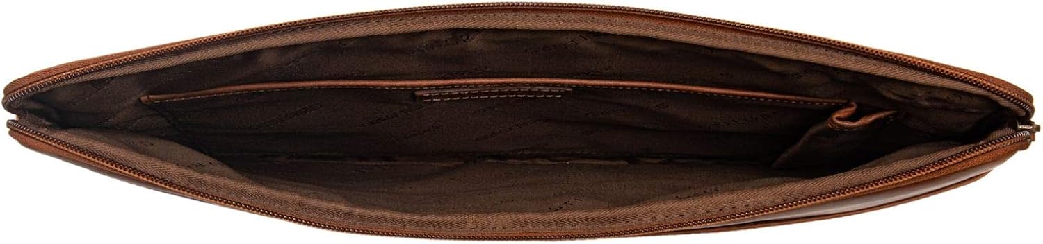 STILORD "Murphy" Laptop Sleeve 15.6 inch Leather Vintage Case Cover for MacBook 16 inch and 15 inch Notebook Document Folder Organizer Colour:Andorra - Image 5
