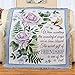 Collections Etc Sweet Friend Hummingbird Tapestry Throw Blanket - Gorgeous Woven Floral Design