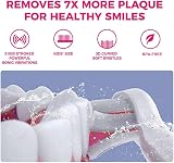 Vekkia Sonic Rechargeable Kids Toothbrush 3 Modes IPX7 Pink view 5
