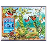 eeBoo Garden Creatures Puzzle, 208 pieces