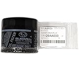 Subaru Engine Oil Filter &amp; Crush Gasket KIT 15208AA100 &amp; 11126AA000 Genuine Legacy Outback Impreza Wrx STi Forester Baja (1 Pack)