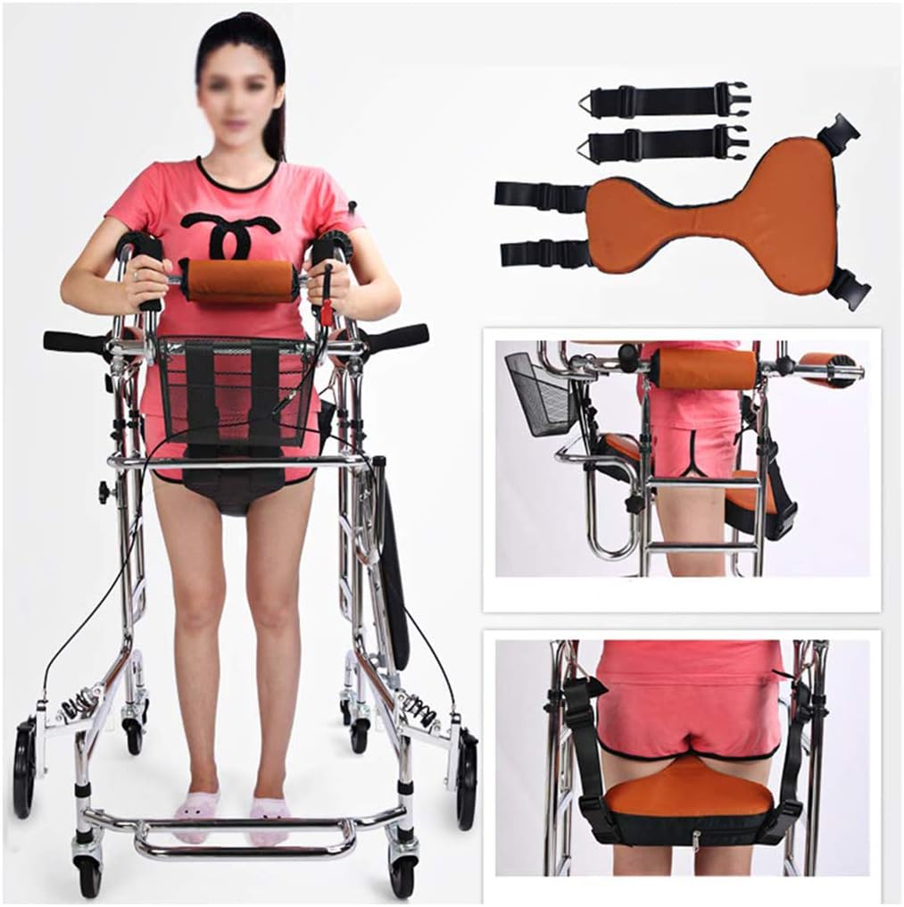 Xue Yang Shop Medical Adult Walking aid/Walking Trolley for Seniors/Rollator Made of Walking aid/with Padded seat and Ergonomic Handles, Without Toilet